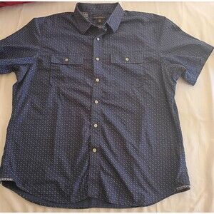 XL Banana Republic Men's Button Down Blue Dress Shirt Size Casual Soft wash